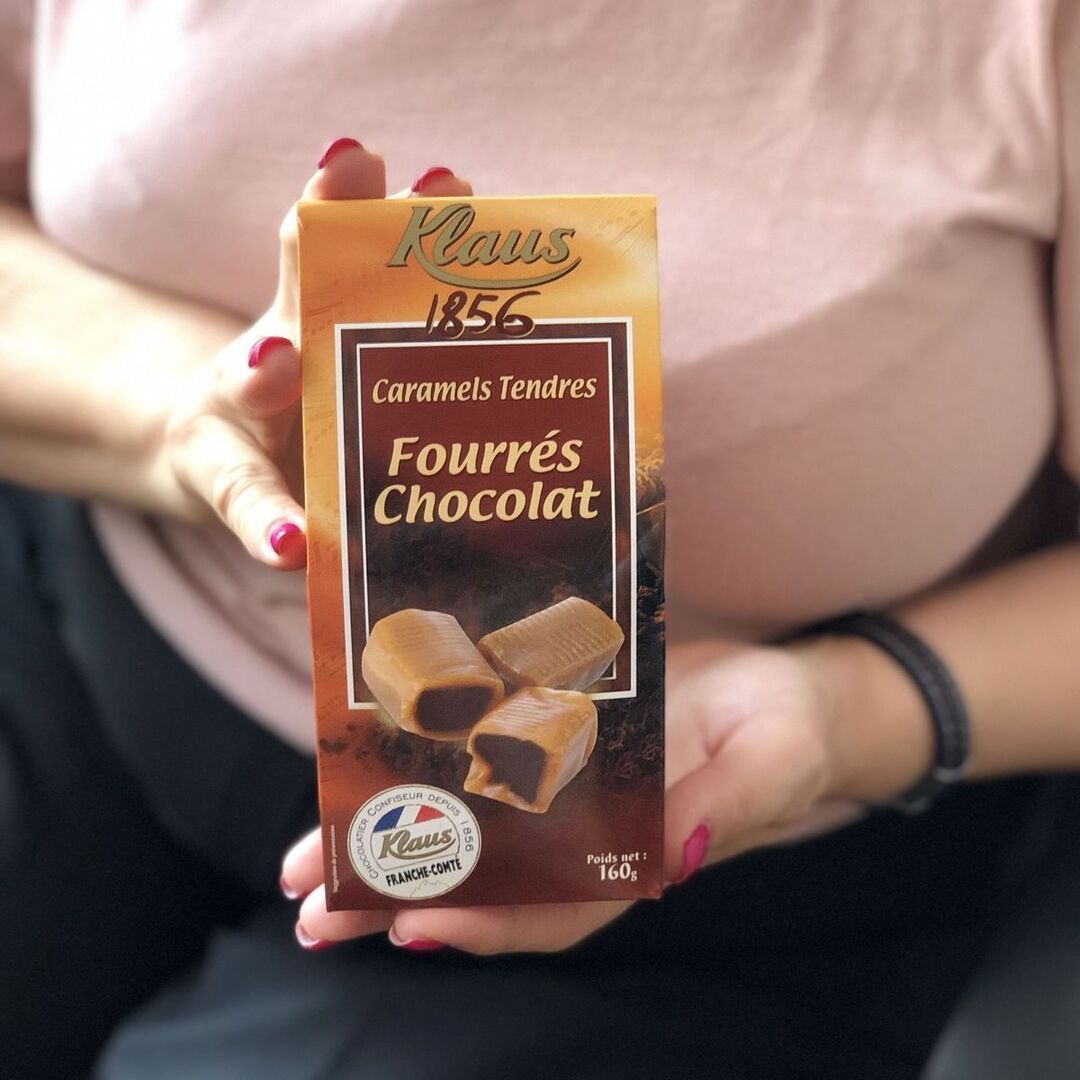 Карамель с шоколадной начинкой 160 г, Klaus, изображение 2