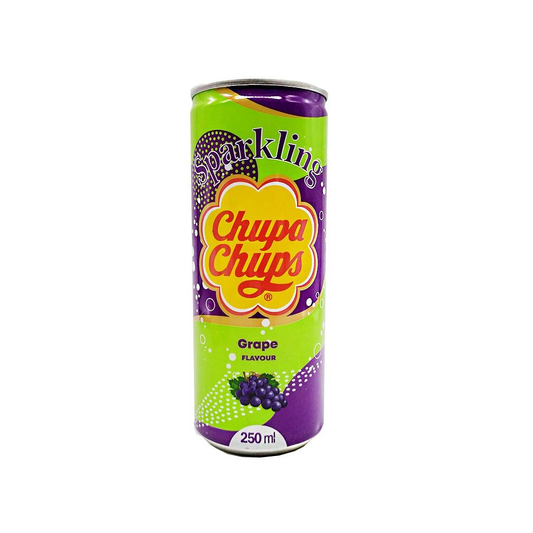 Напиток газированный Чупа Чупс Виноград (Chupa Chups Grape) 250 мл
