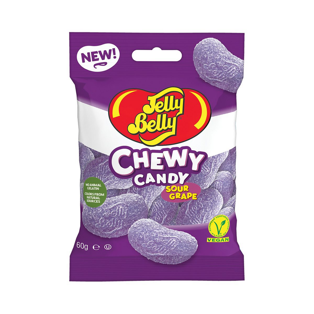 Жевательный мармелад "Jelly Belly" кислый виноград 60 г