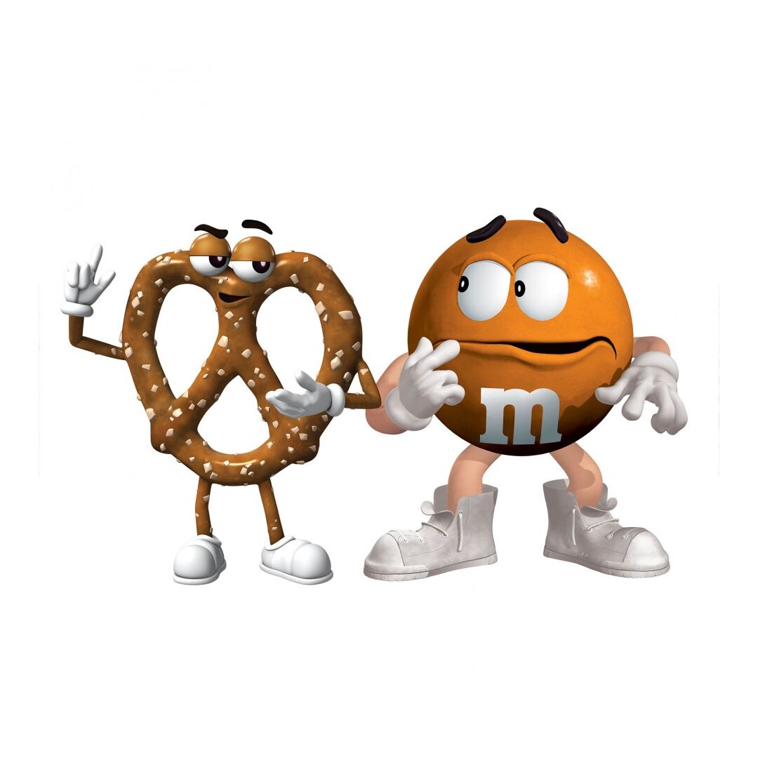 Драже M&M's pretzel 80.2гр / M&M's крендель 80.2 гр (США), изображение 3