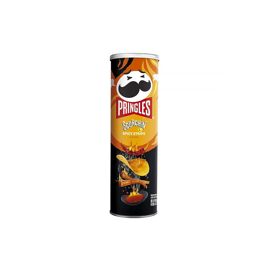 Чипсы Pringles Spicy Strips 110г, Китай