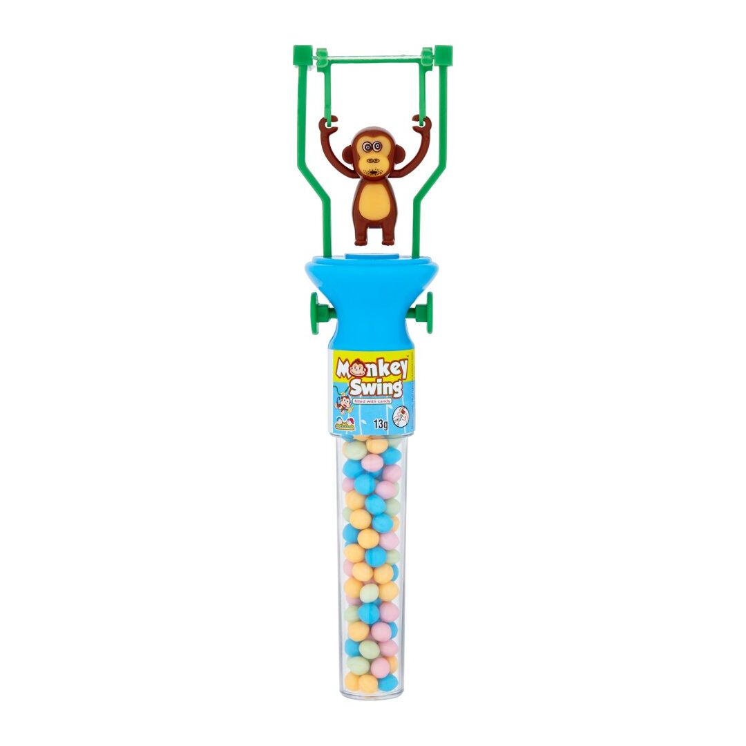 Игрушка сладкая Kidsmania Monkey Swing 13г, Китай