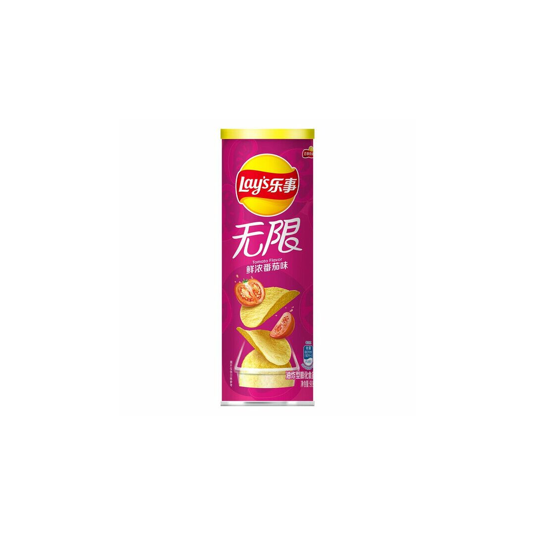 Чипсы Lay's Tomato flavor со вкусом томата 90г, Китай