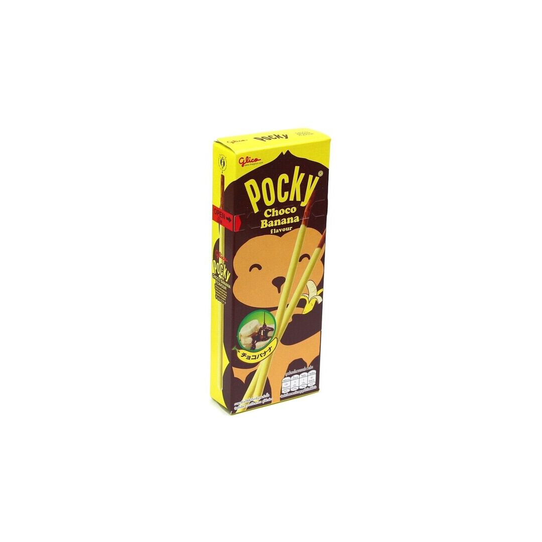 Палочки бисквитные Pocky Choco Banana 25гр, изображение 2