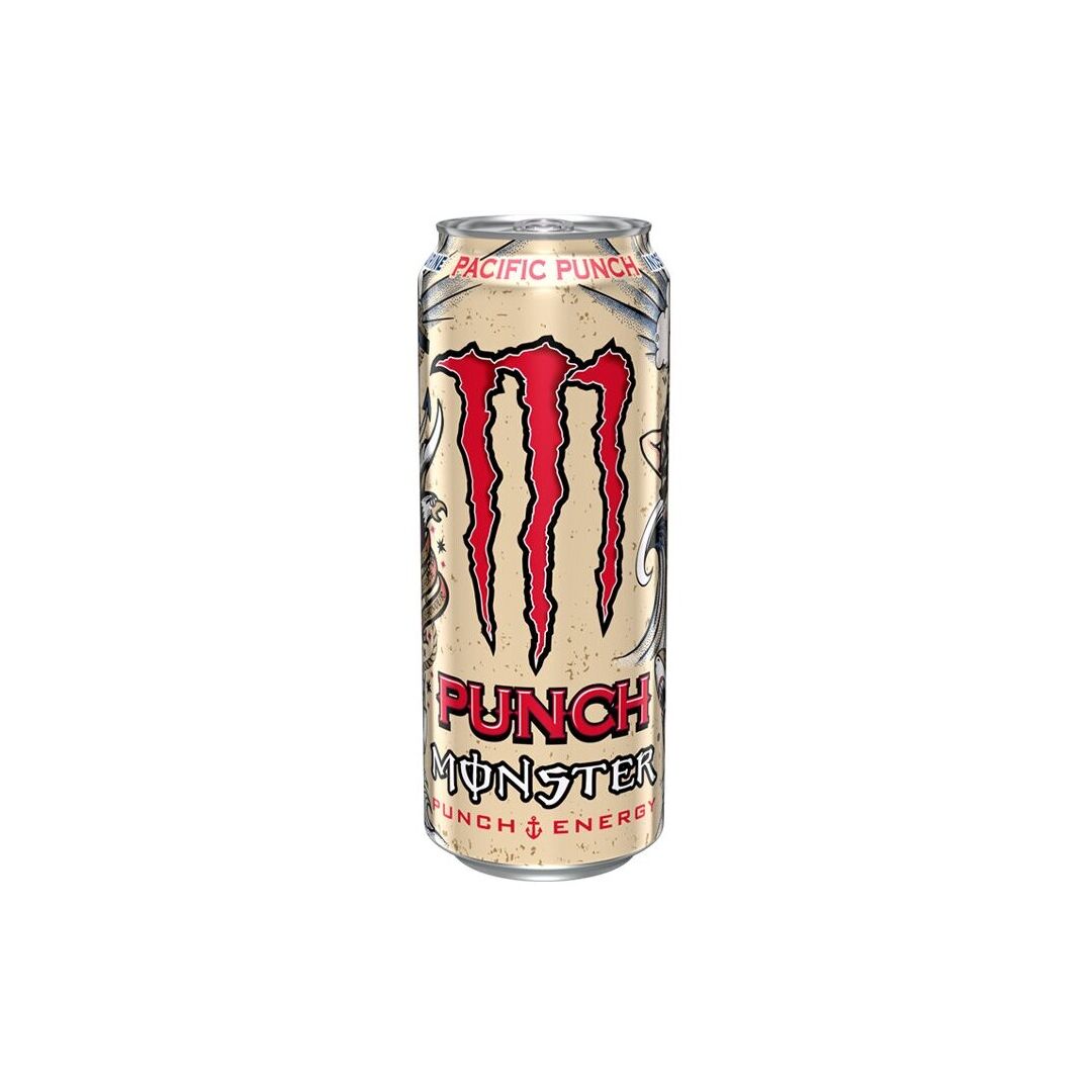 Энергетический напиток Monster Energy Pacific Punch со вкусом тихоокеанского фруктового пунша 500мл, Польша