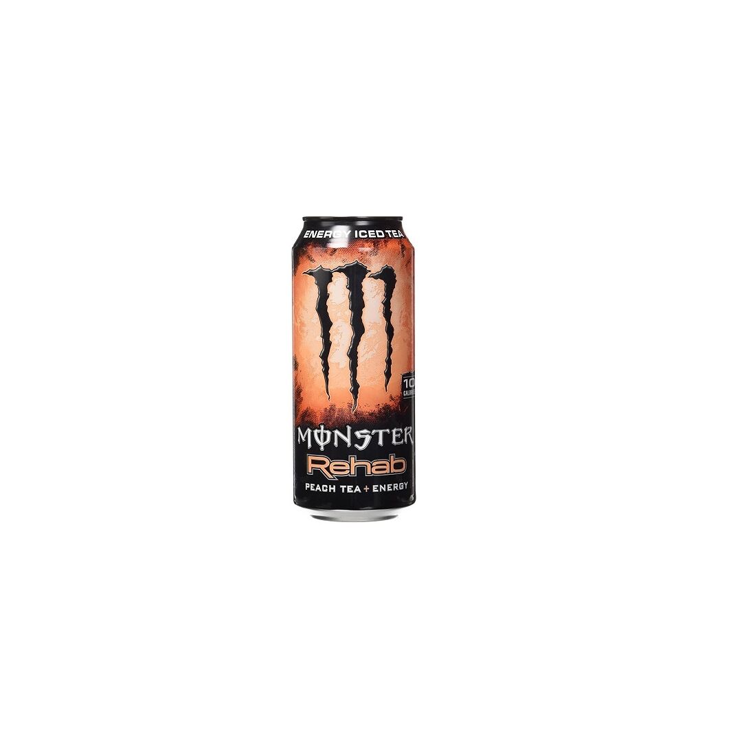 Энергетический напиток Monster Energy Peach Rehab Монстер Энерджи рехаб со вкусом персика 500мл, Ирландия