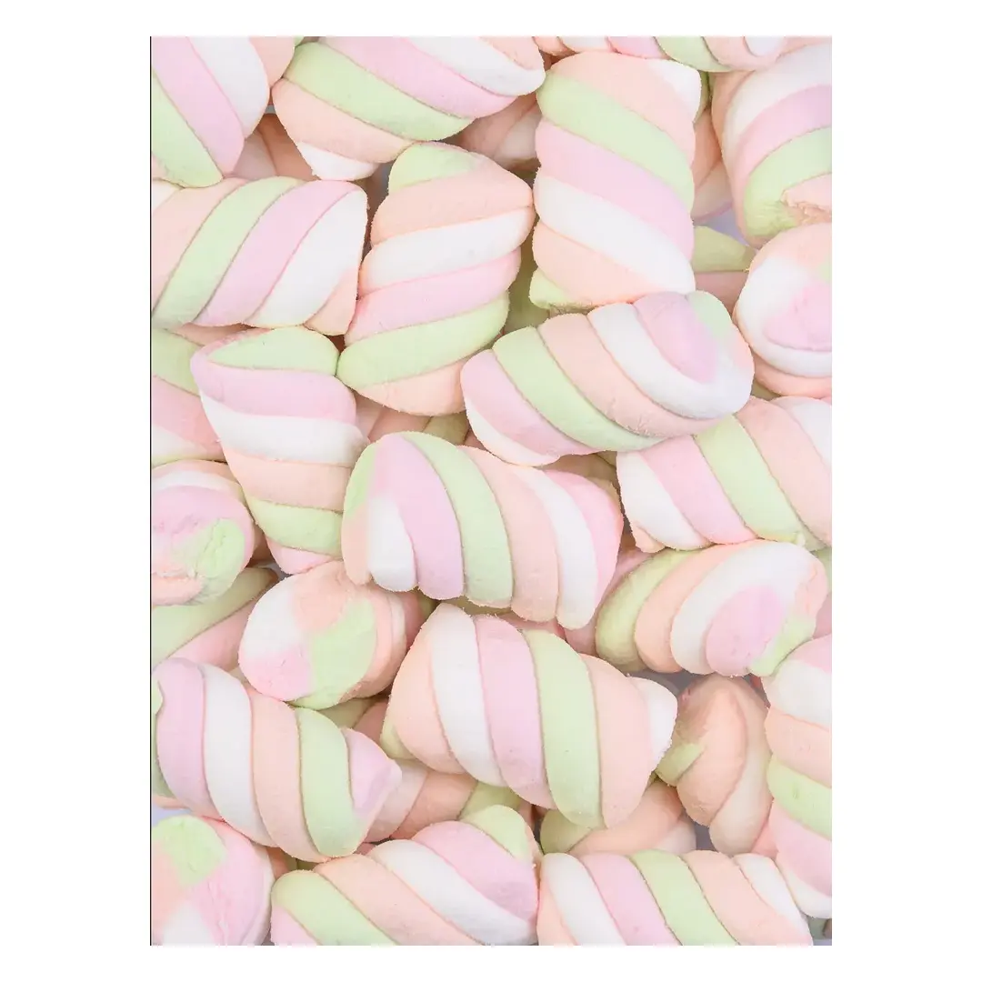 Маршмеллоу Bebeto Rainbow Twist со вкусом ванили 135г, Турция, изображение 4