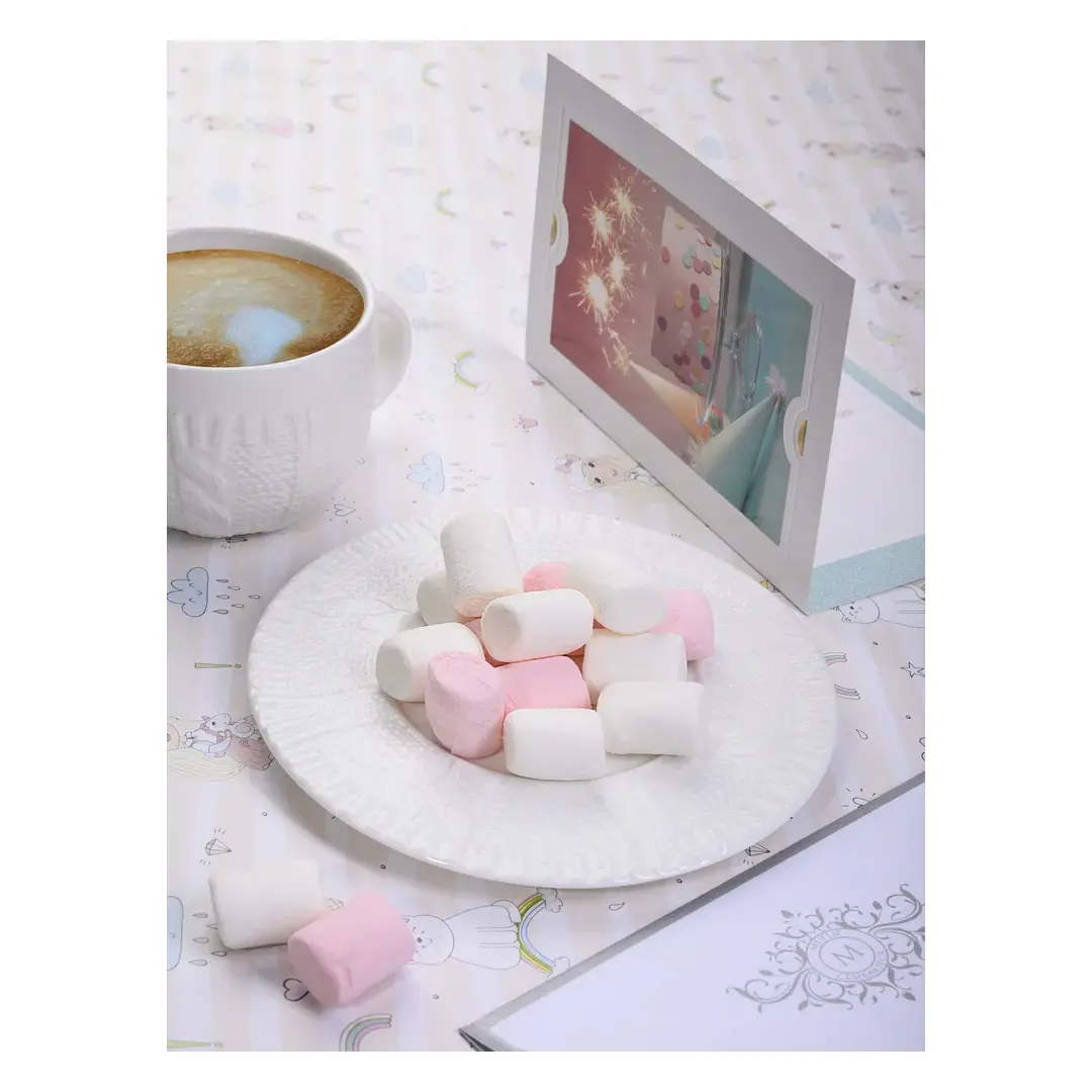 Маршмеллоу Bebeto Pink&White со вкусом ванили и клубники 135г, Турция, изображение 4