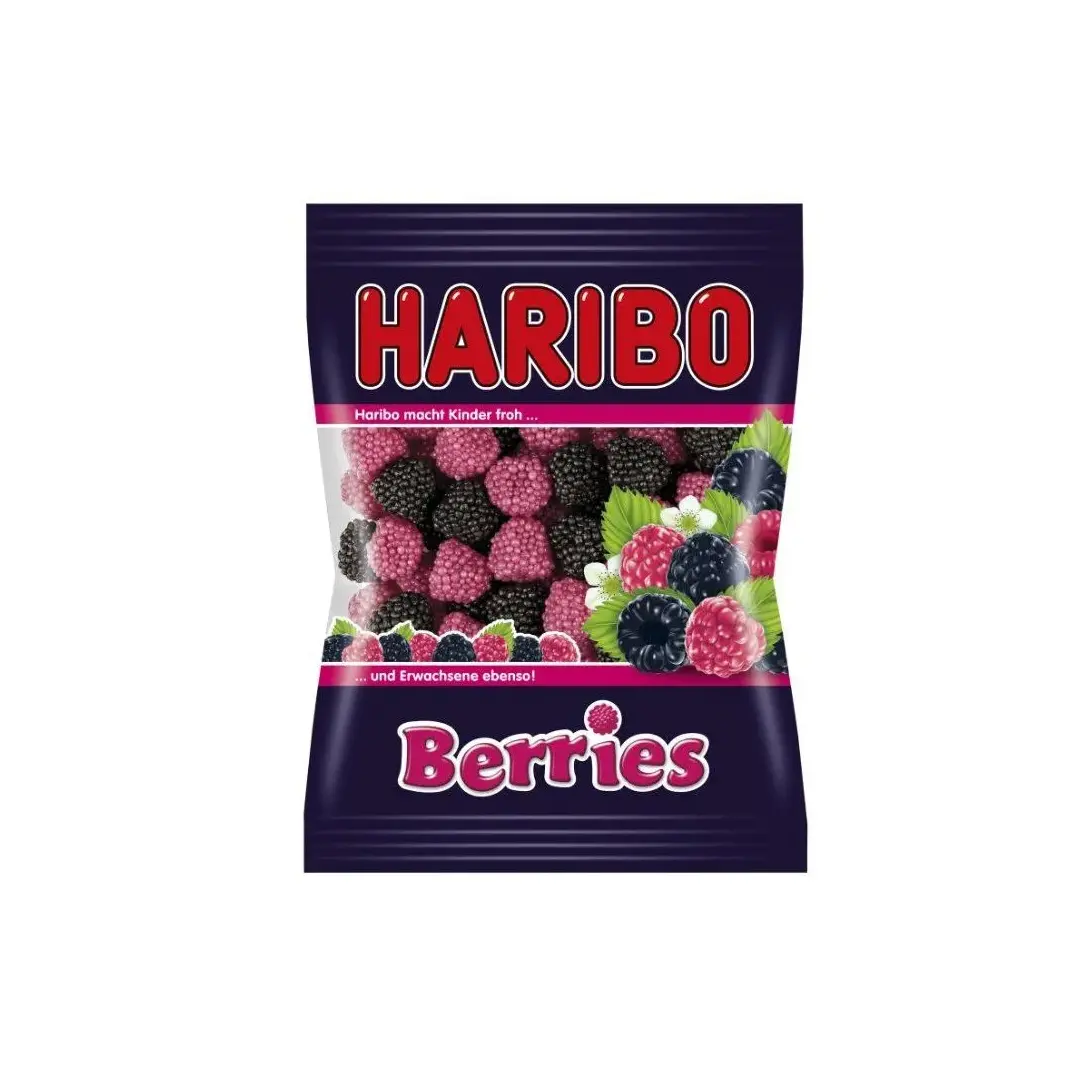 Мармелад жевательный Haribo Berries Харибо со вкусом малины и ежевики 175г, Германия
