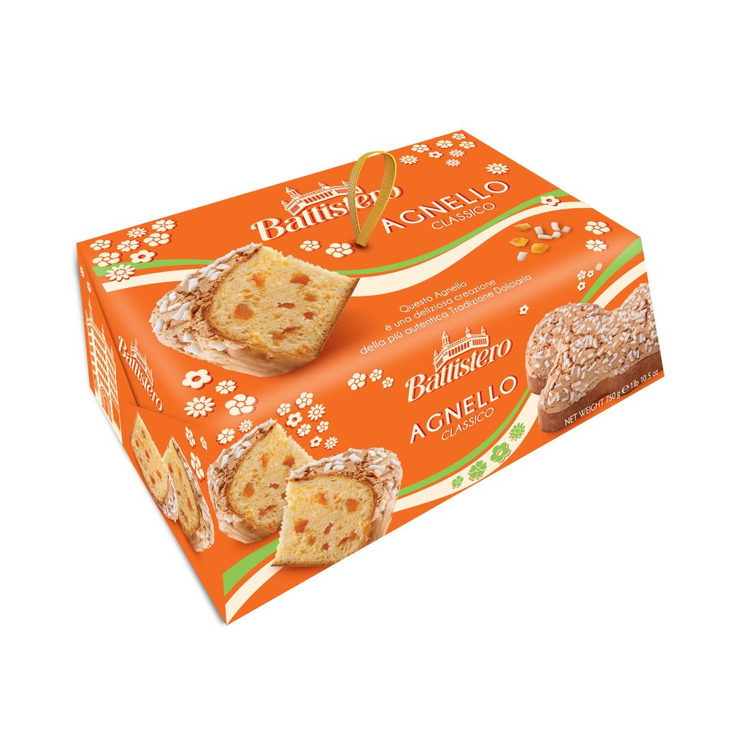 Панеттоне(кулич) Battistero Colomba Агнец 750г