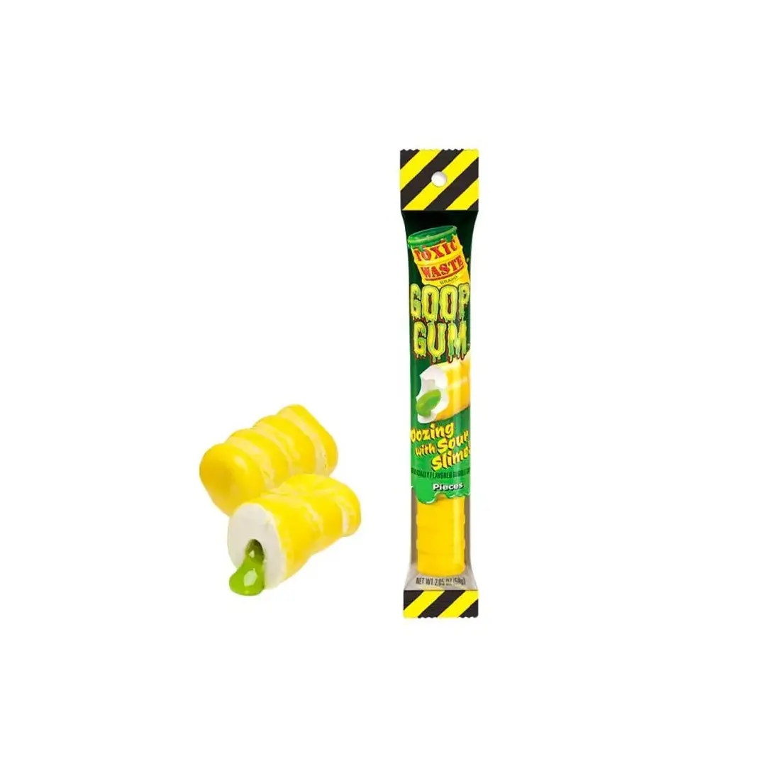 Жевательная резинка Toxic Waste Goop Gum 43,5 гр (3 жвачки), изображение 2
