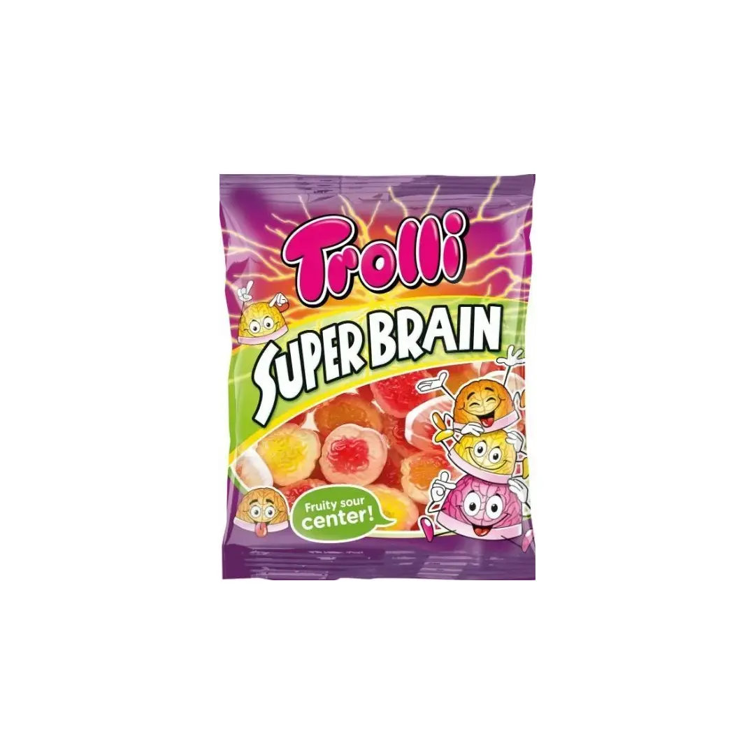 Мармелад жевательный Trolli Super Brain Тролли Супер Мозг 100г, Германия