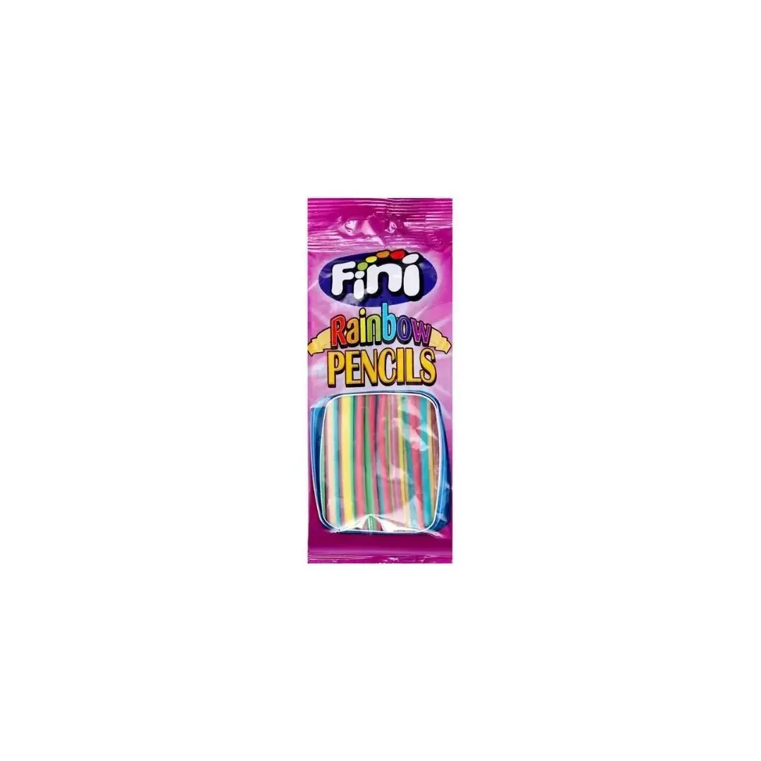 Мармелад жевательный Fini Rainbow Pencils, палочки разноцветные 90г, Испания