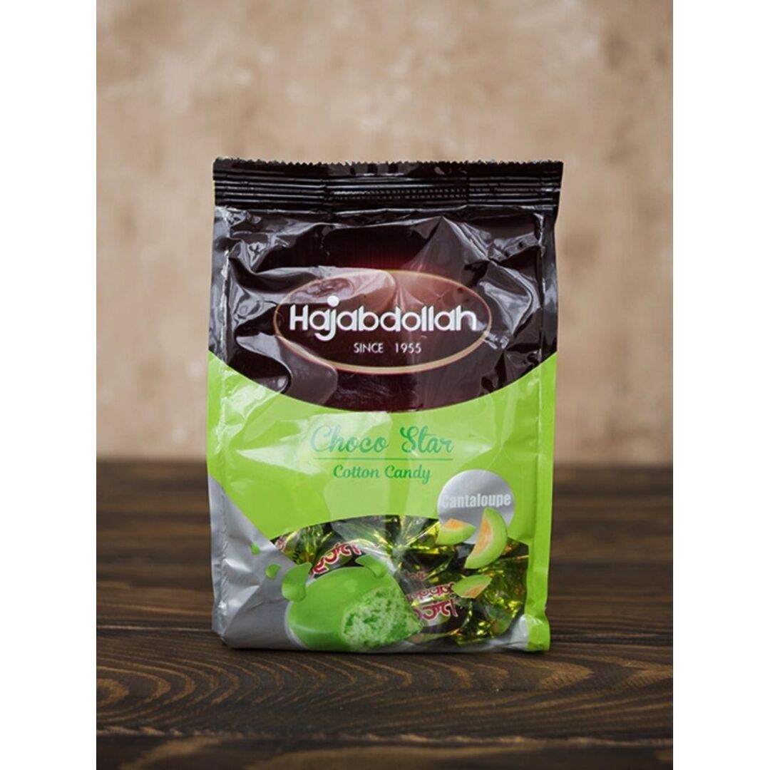 Конфеты HAJABDOLLAH из пишмание со вкусом дыни во фруктовой глазури 180г, изображение 2