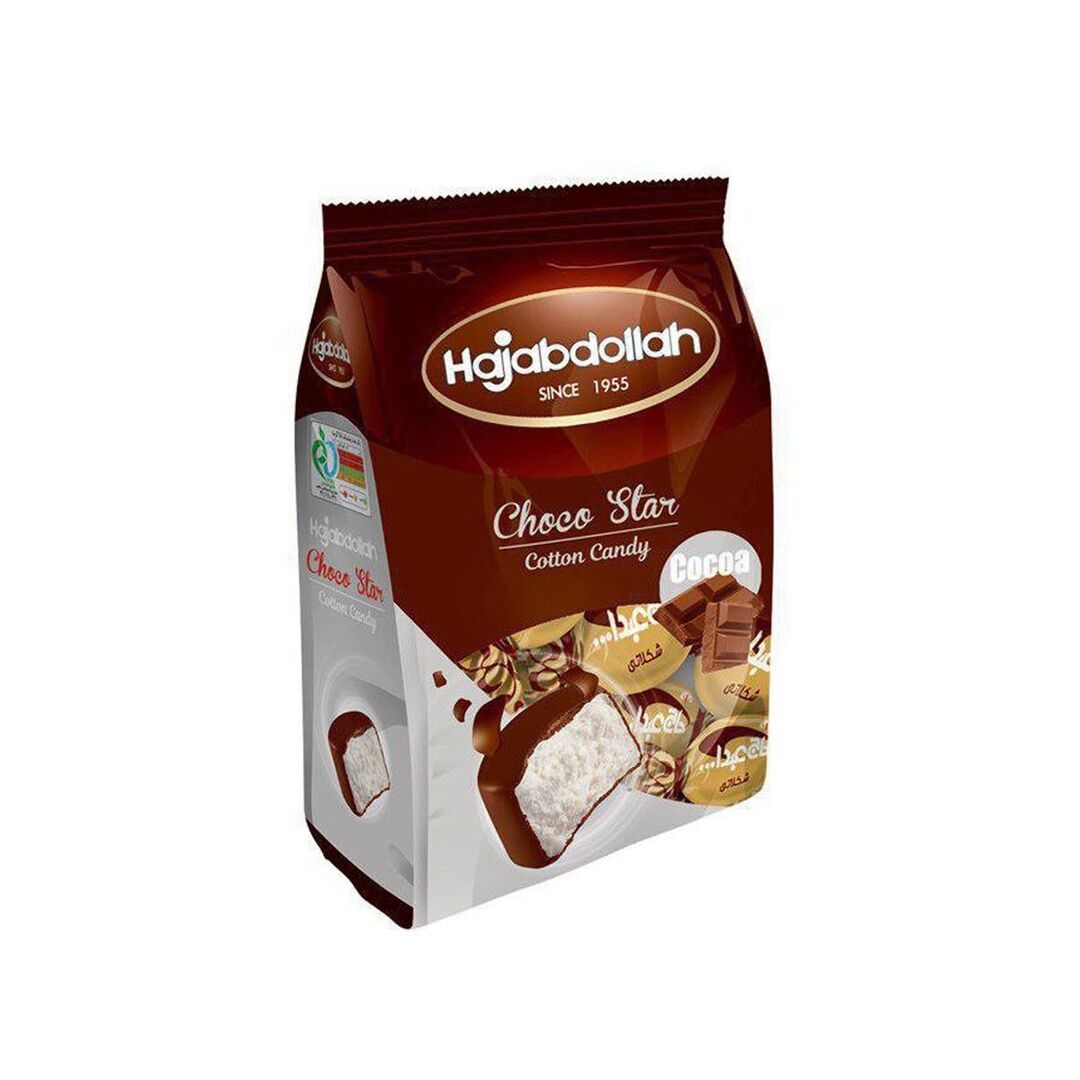 Конфеты HAJABDOLLAH из пишмание со вкусом ванили шоколадной глазури 180г