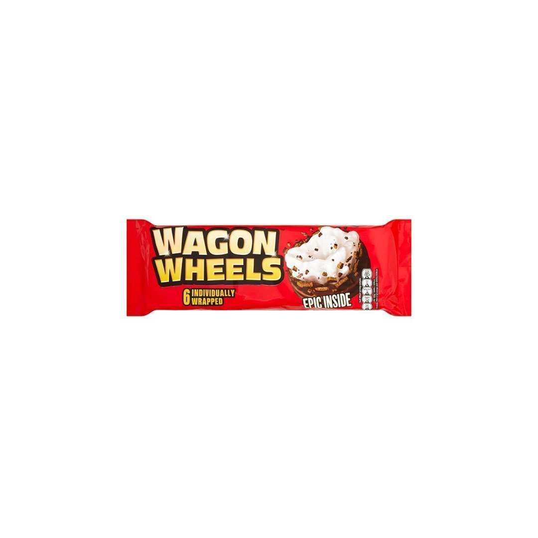 Печенье WAGON WHEELS ORIGINAL с суфле покрытое гразурью 216г, изображение 2