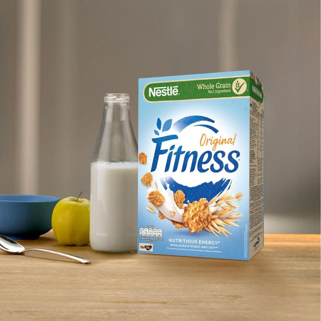 Готовый завтрак Nestle Fitness Yoghurt 350г, Германия, изображение 2