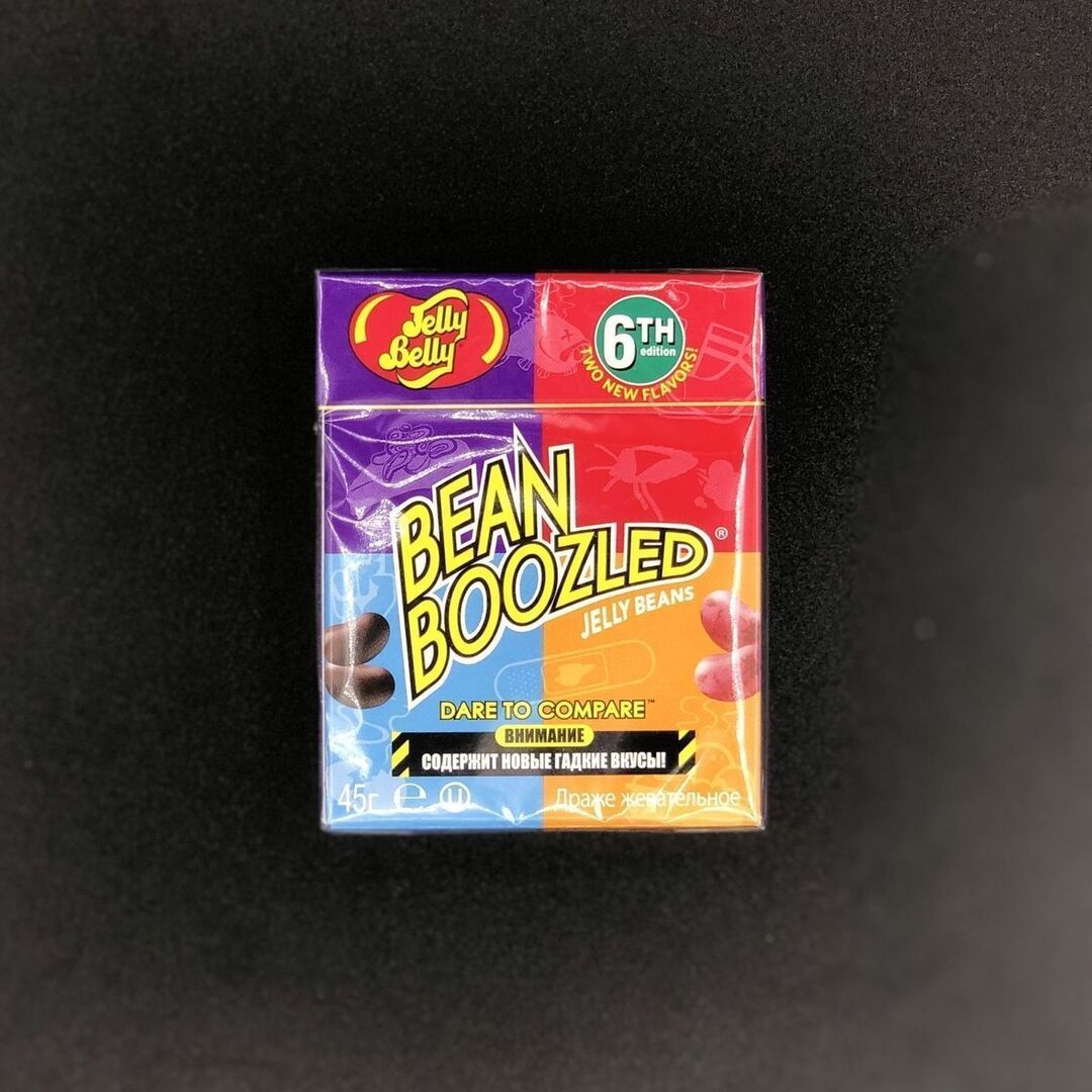 Драже жевательное "Jelly Belly" ассорти Bean Boozled 45г,6-я версия, изображение 4