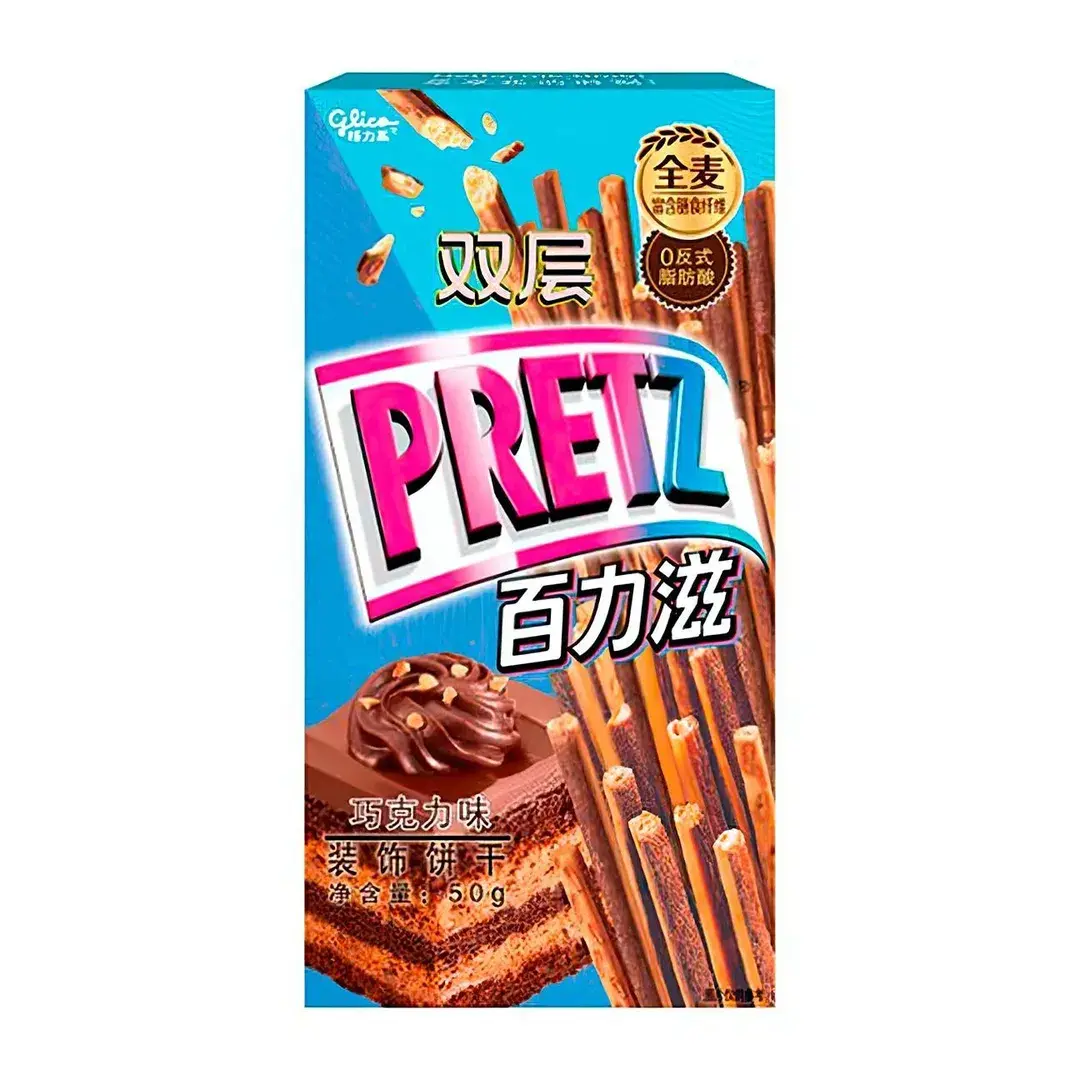 Палочки Double Pretz со вкусом шоколада 50гр