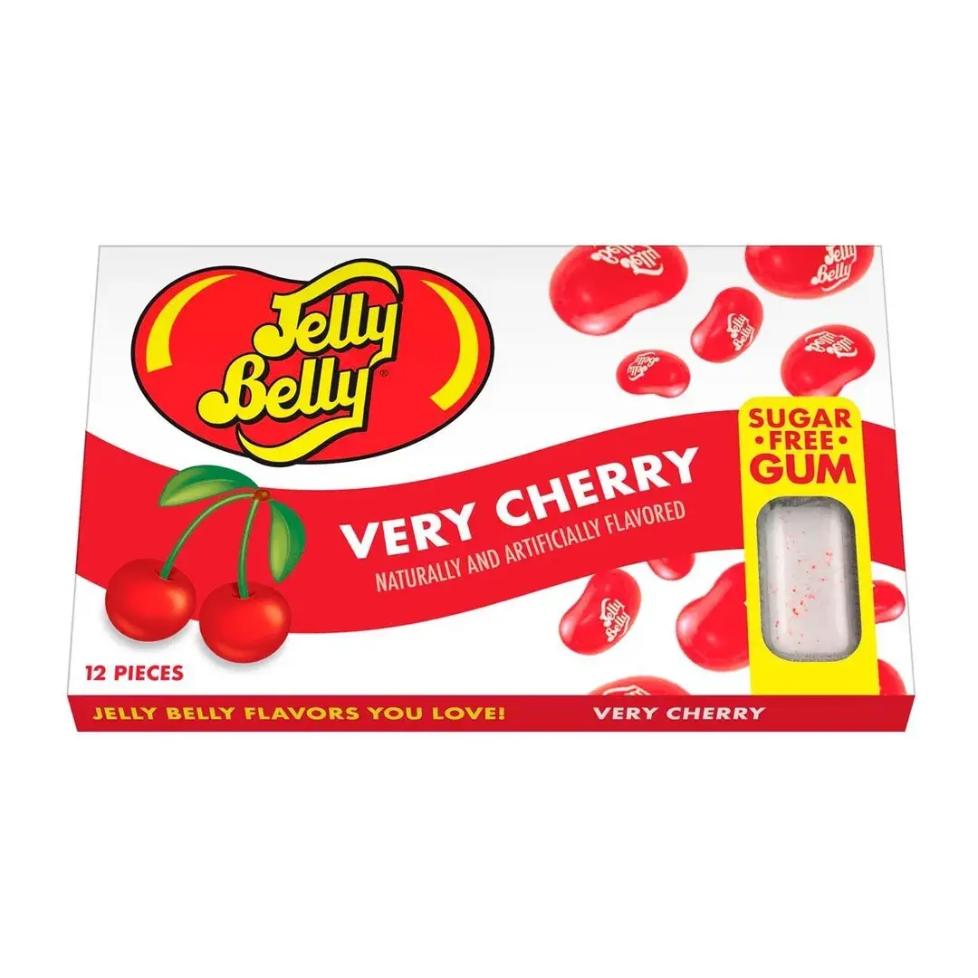 Жевательная резинка Jelly Belly Very Cherry со вкусом вишни (США), 15 г