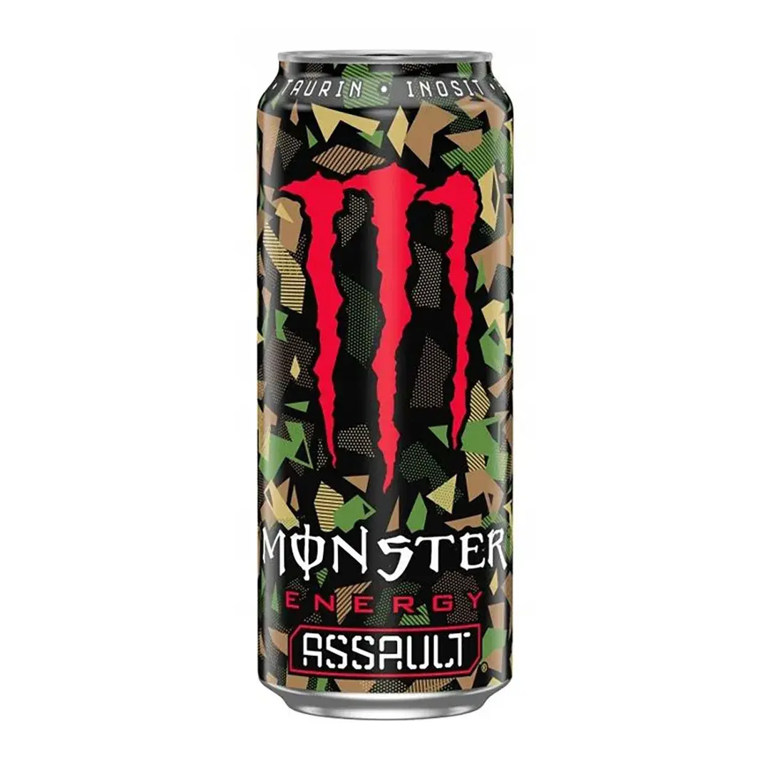 Энергетический напиток Monster Energy Assault 500мл, Сербия