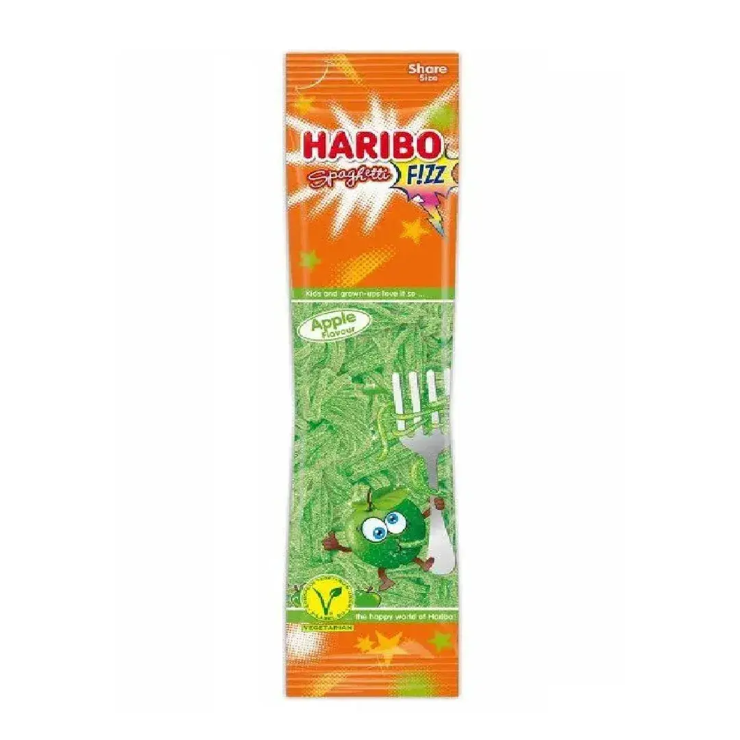 Мармелад Haribo Spaghetti Apple Спагетти яблоко 200г, Германия