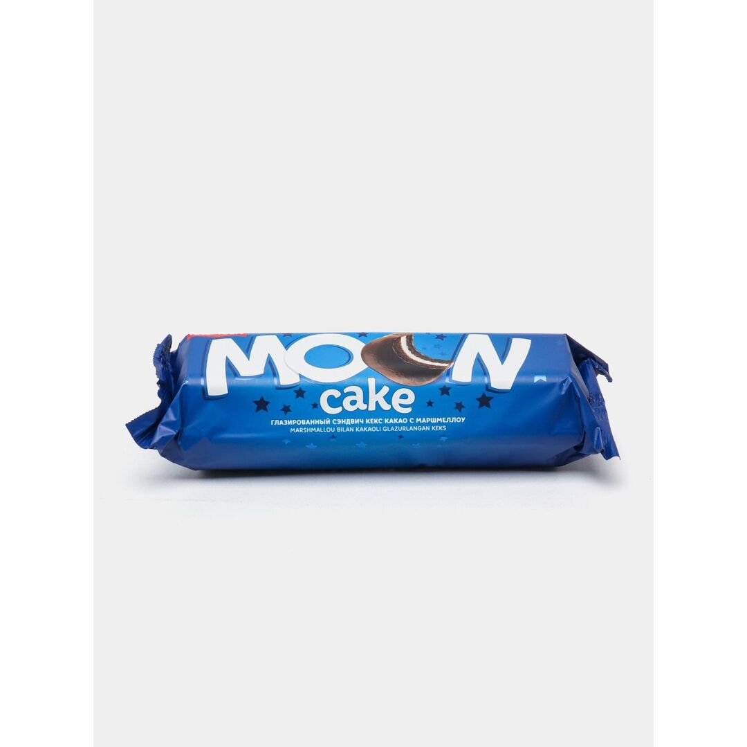 Сэндвич кекс KREMBER MOON CAKE глазированный какао с маршмеллоу 200г*2штуки, изображение 5