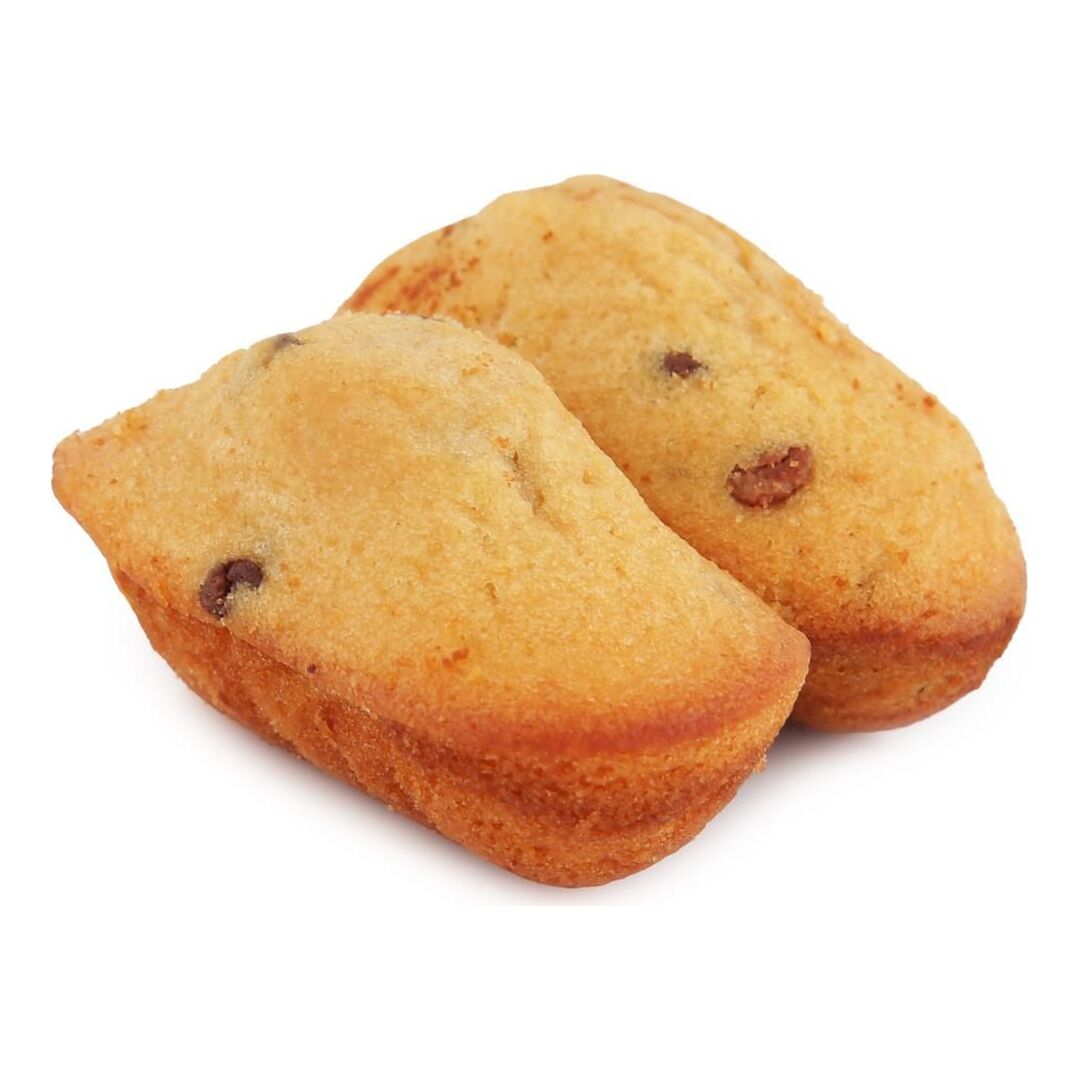 Бисквит StMICHEL MINI MADELEINES французский традиционный с кусочками шоколада 175г, изображение 2