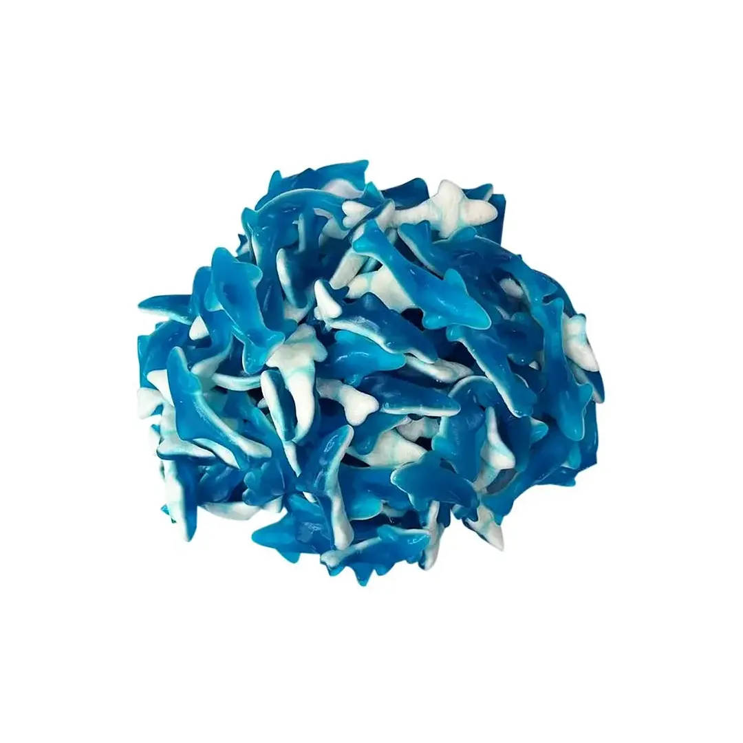 Желейный мармелад DAMLA GUMMY TAYAS Акула контейнер 1000г, Турция, изображение 2