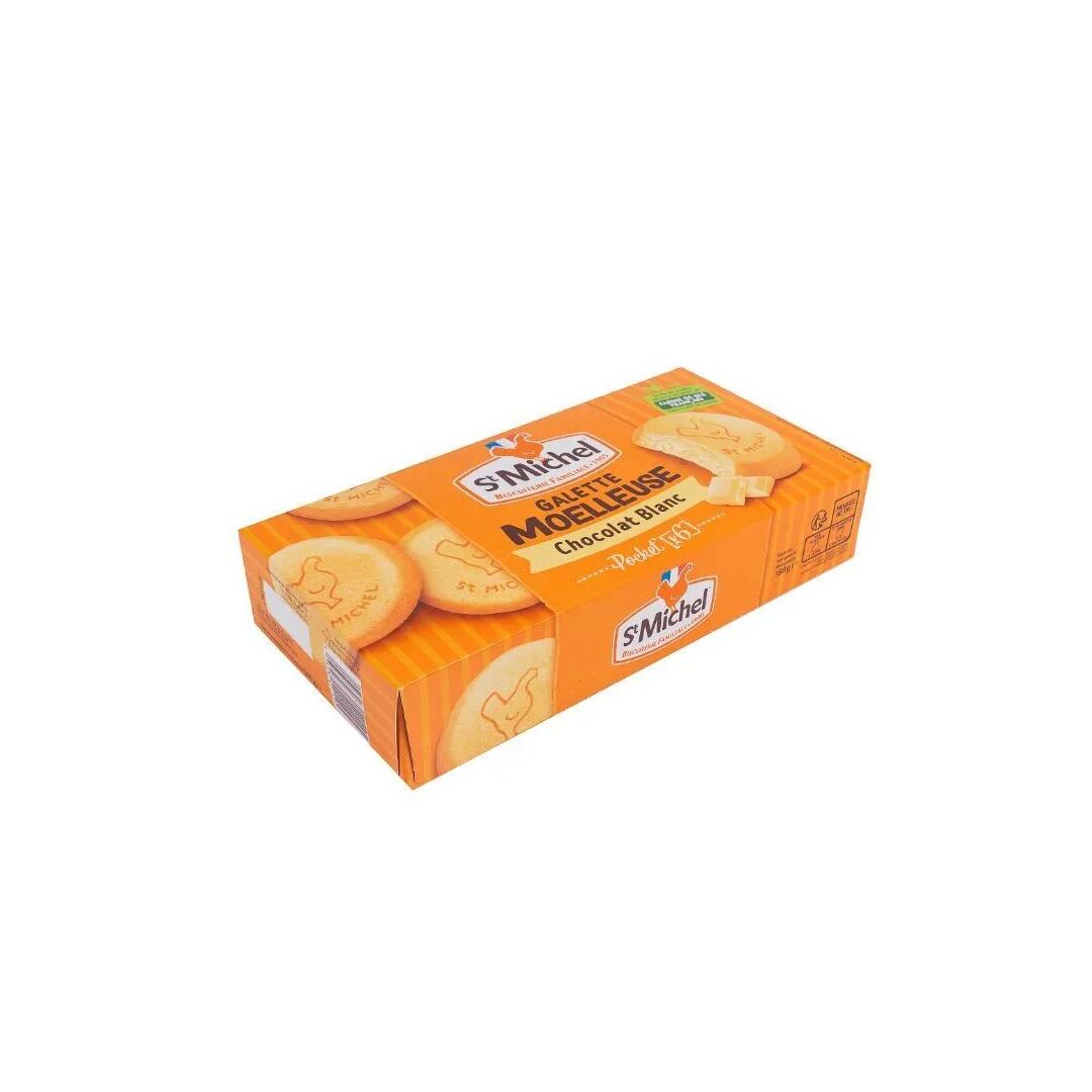 Пирожные StMICHEL бисквитные с белым шоколадом 180г, изображение 2