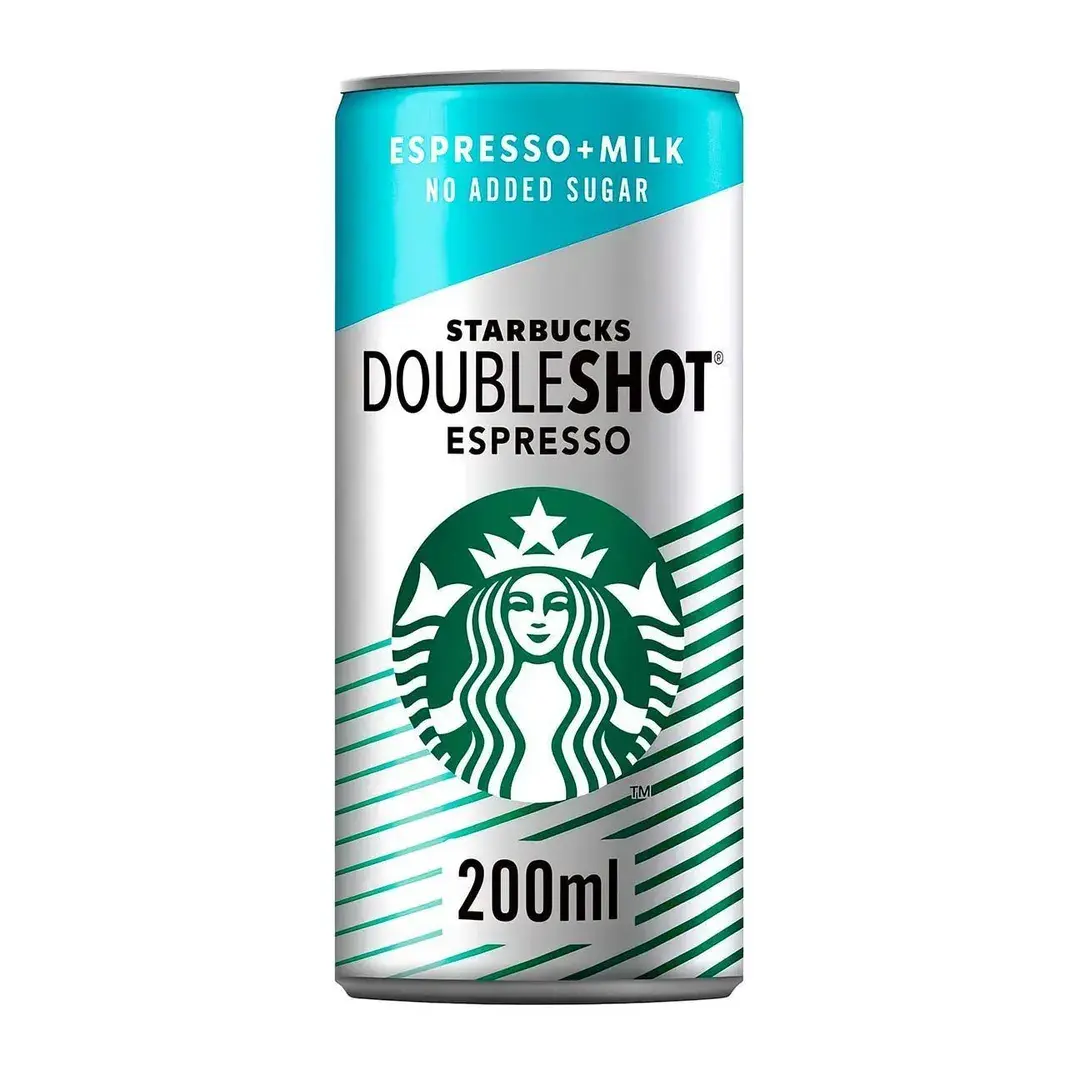 Кофейный напиток Starbucks Doubleshot No Sugar без сахара 200мл, Дания