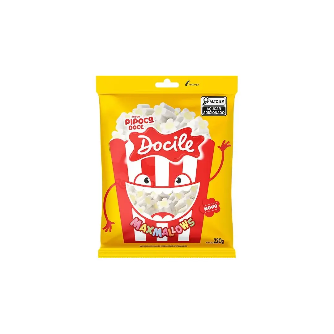 Маршмеллоу Docile Maxmallow Popcorn 220г, Турция
