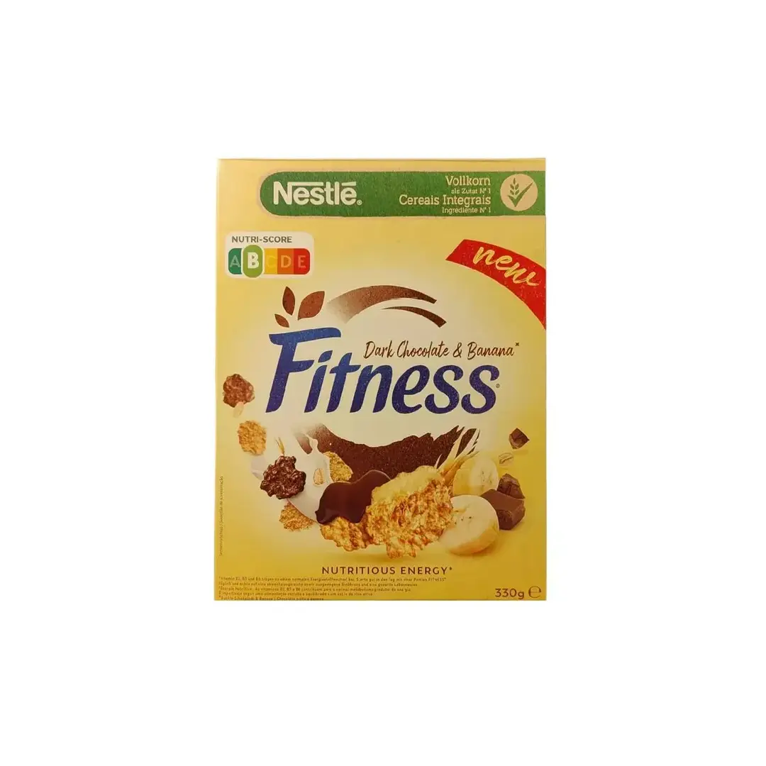 Готовый завтрак Nestle Fitness Шоколад и Банан 330г, Германия