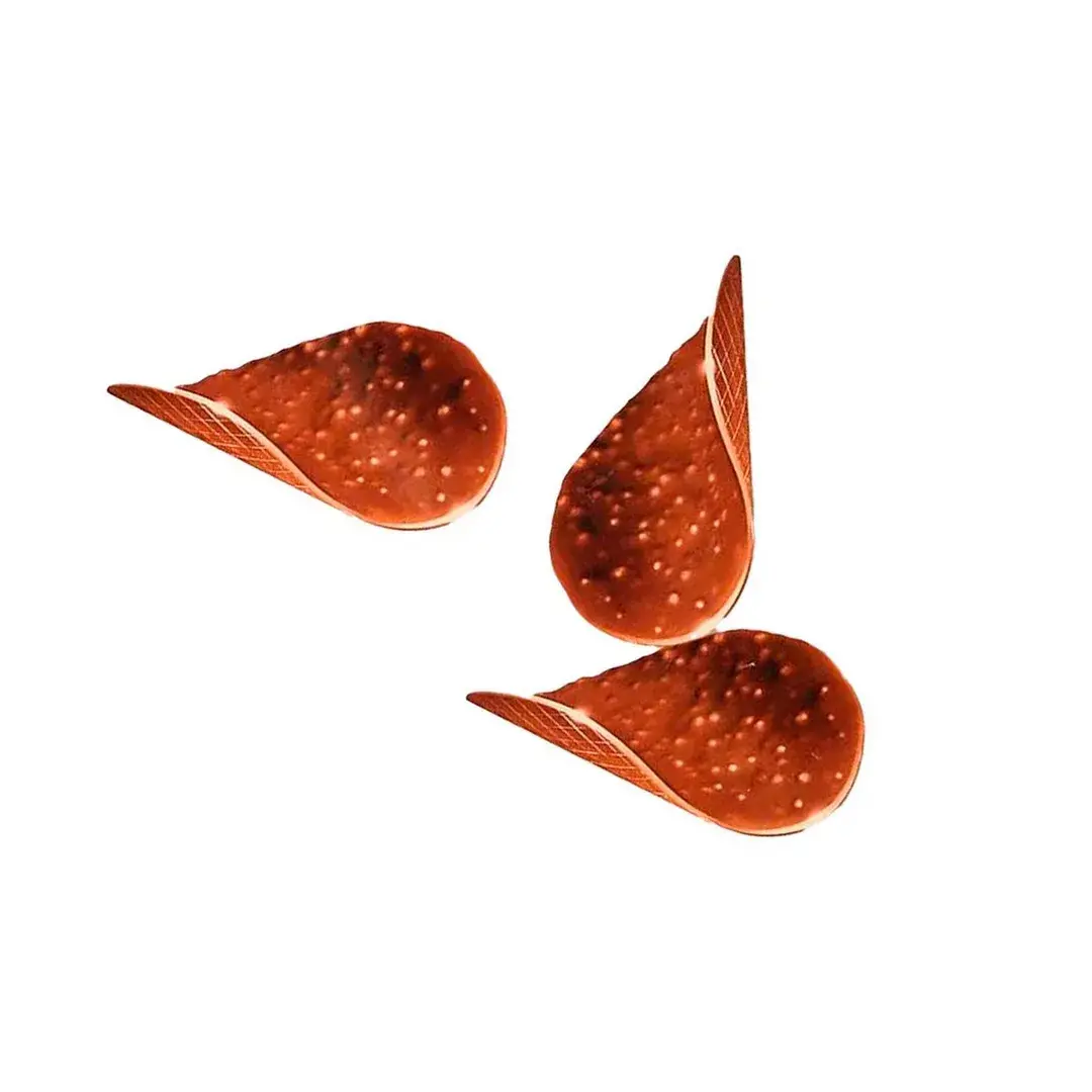 Шоколадные чипсы Belgian Chocolate Thins Orange с апельсином 80г, Бельгия, изображение 4