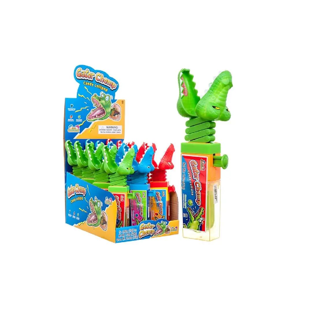 Леденец Kidsmania Gator Chomp Candy 17г, Китай