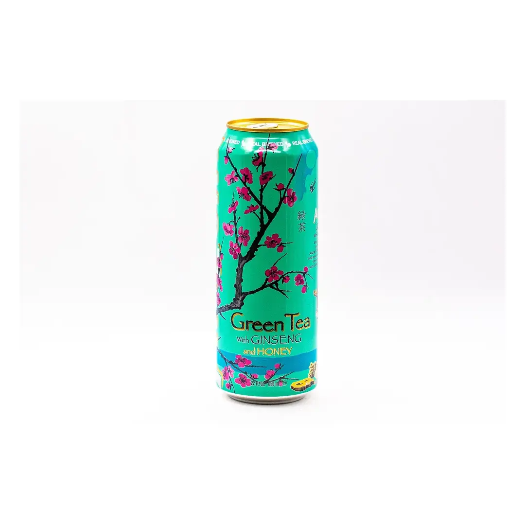 Напиток Arizona Green Tea Ginseng & honey зеленый чай и мед 650мл, США
