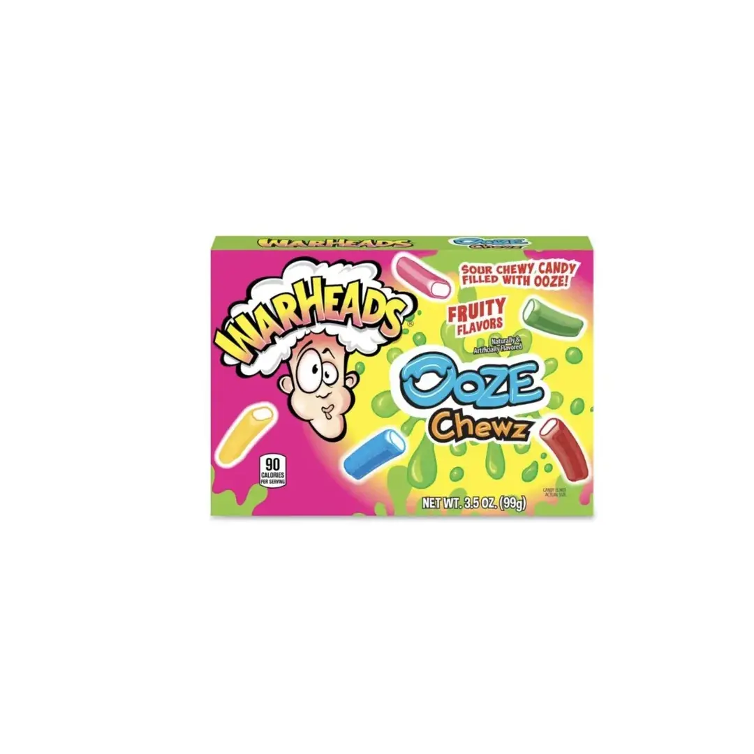 Кислые пластинки Warheads Ooze Chews 99г, Мексика