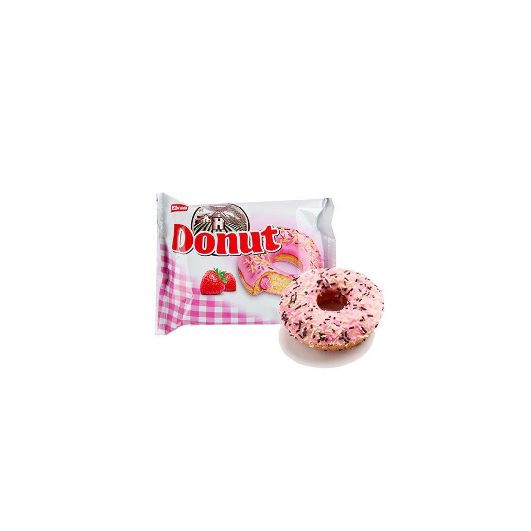 Пончик TODAY Donut Strawberry с клубничной начинкой 40г*24штуки, изображение 5