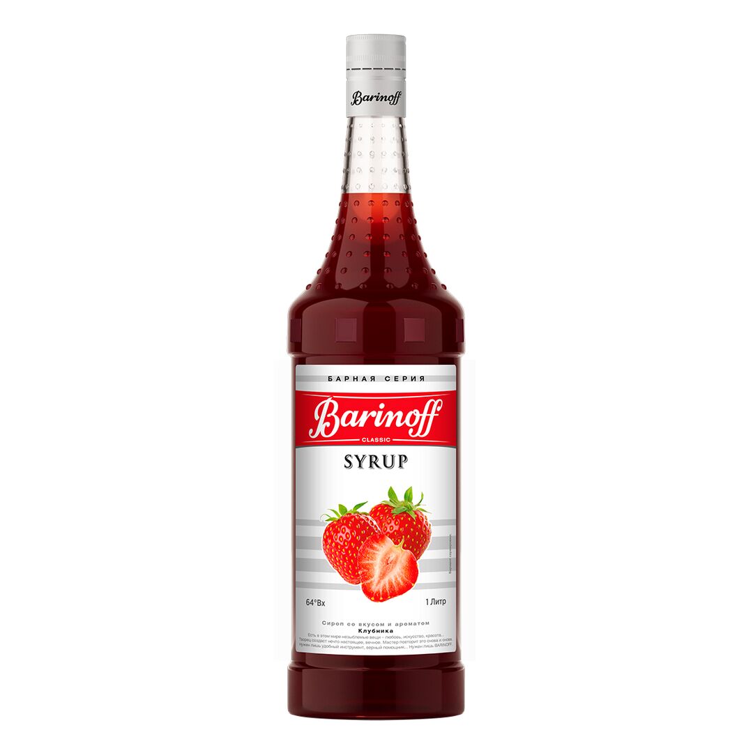 Сироп TM "Barinoff" Клубника 1л