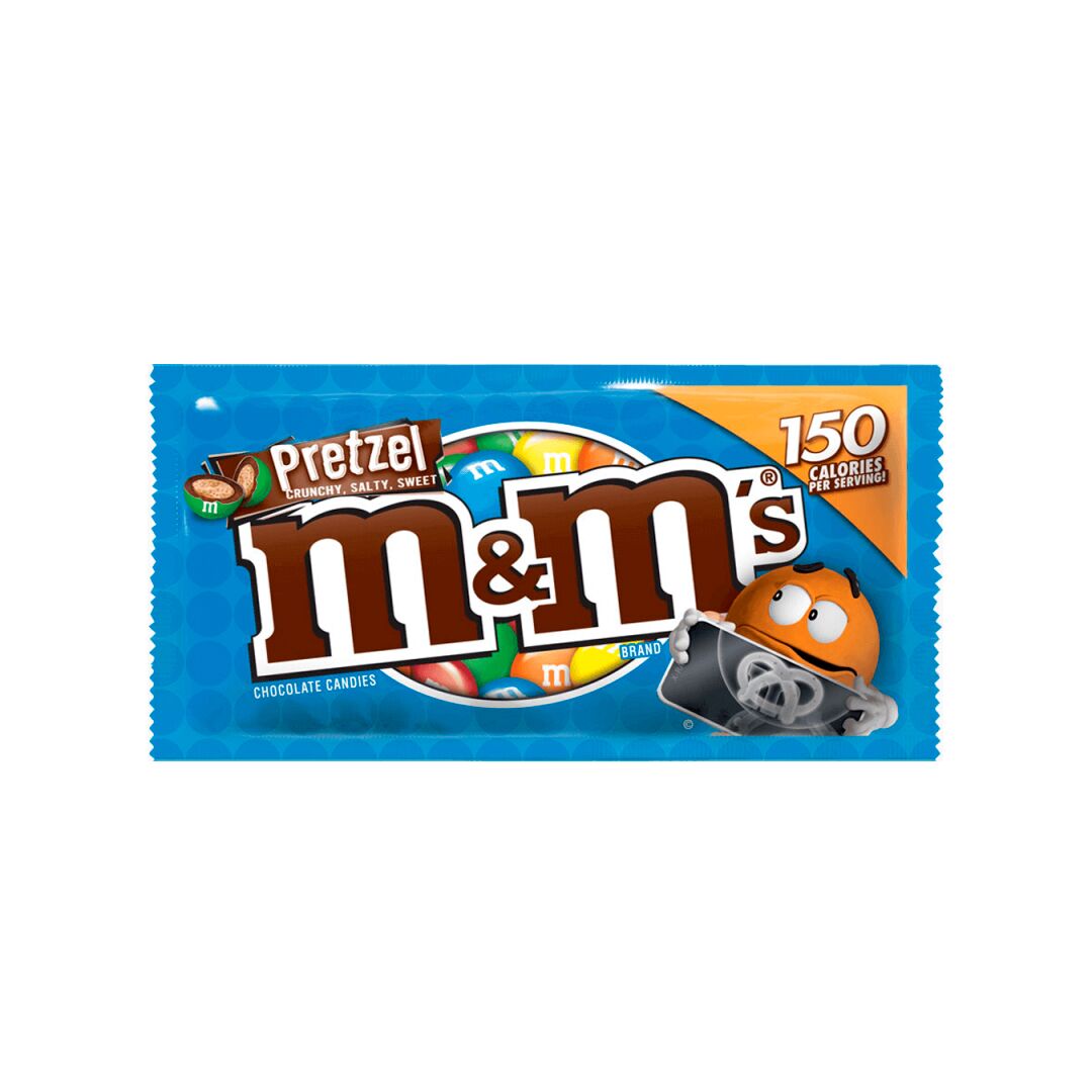 Драже M&M's pretzel 80.2гр / M&M's крендель 80.2 гр (США)