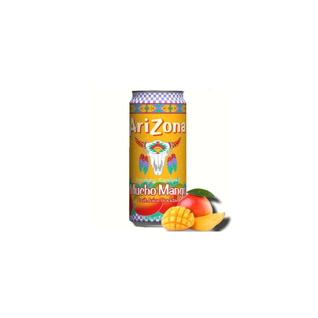 Напиток Arizona Mucho Mango много манго 680мл, США, изображение 2