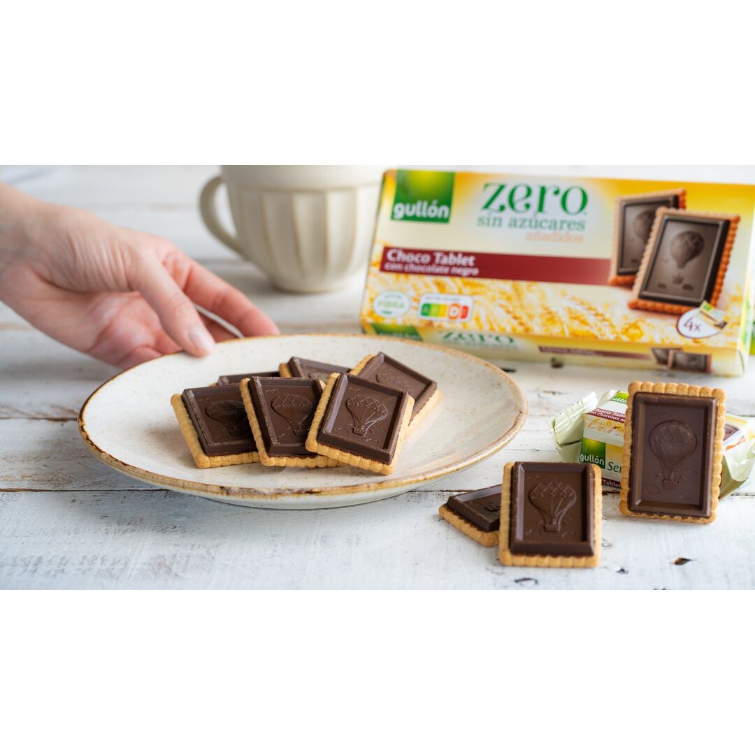 Печенье с горьким шоколадом без сахара Gullon 150г, изображение 2