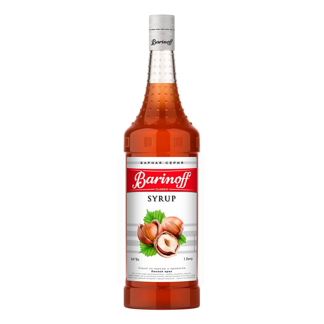 Сироп TM "Barinoff" Лесной орех 1л