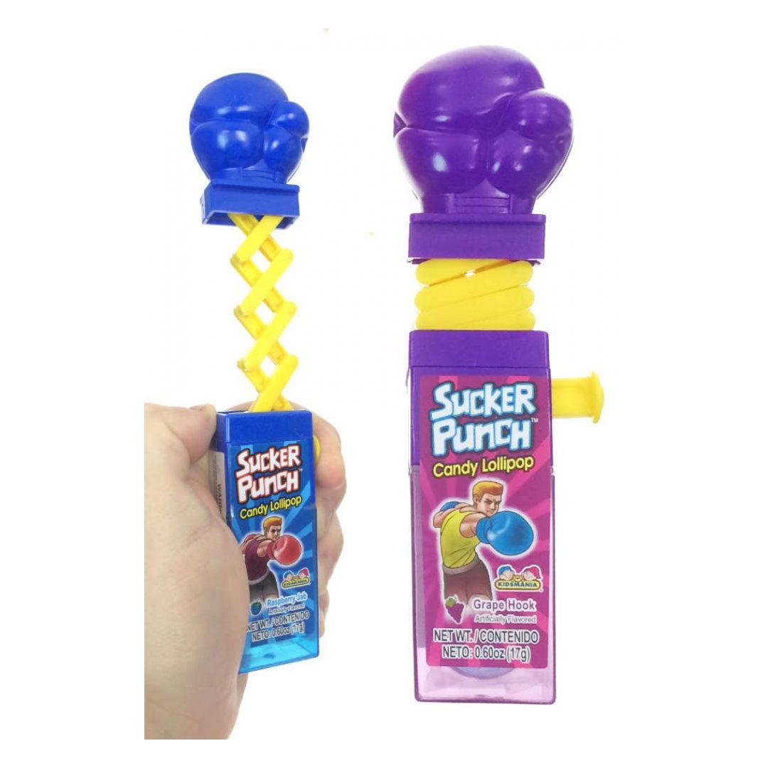 Леденец Kidsmania Sucker Punch Candy Lollipop с фруктовым вкусом 17г, Китай, изображение 4