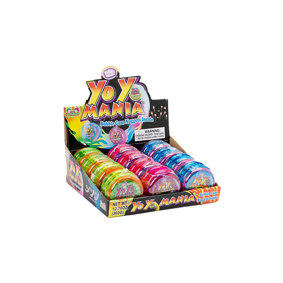 Жевательная резинка Kidsmania Sweet Spin Yo Yo Mania and Gum 30г, Китай