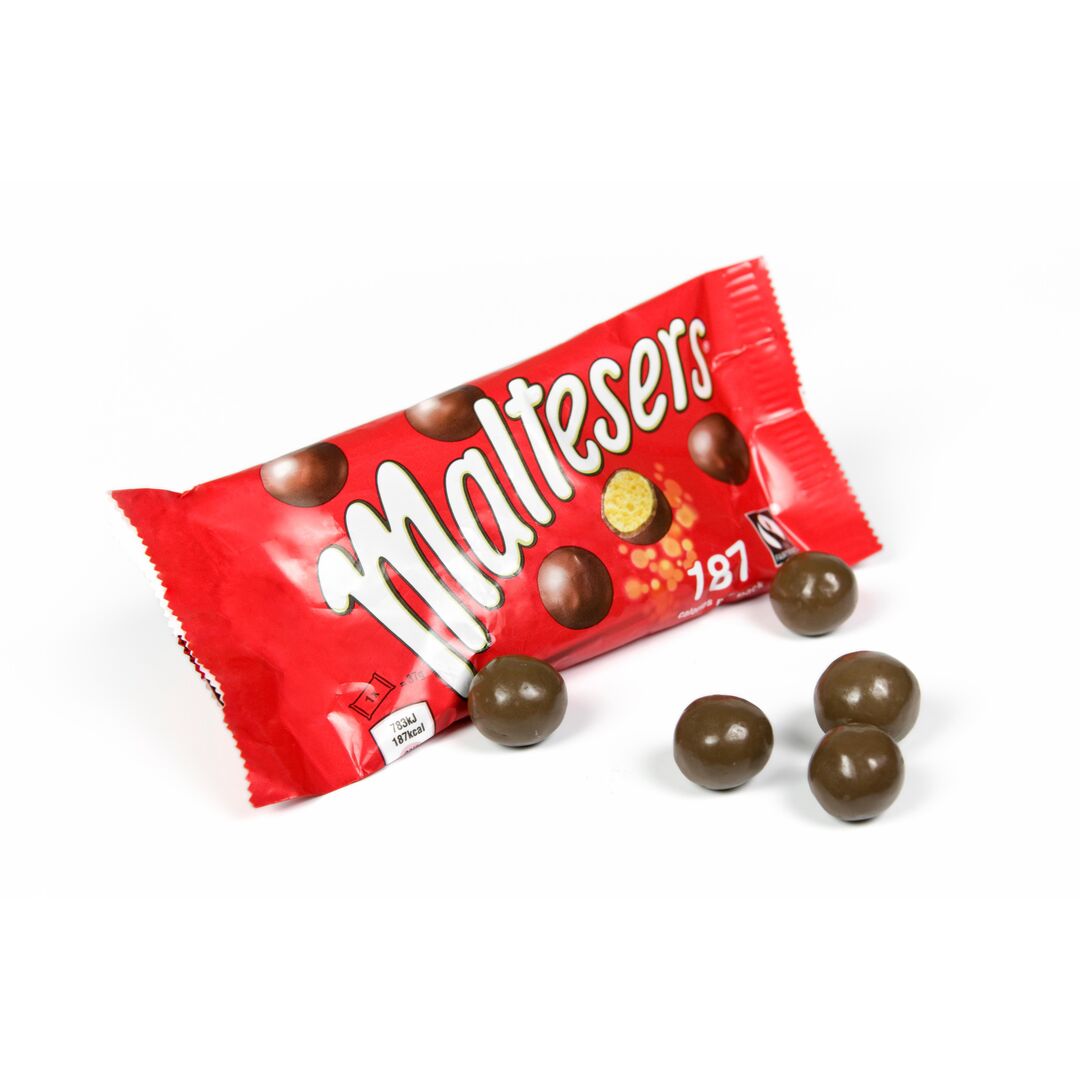 Maltesers шоколадные шарики 37 гр, изображение 2