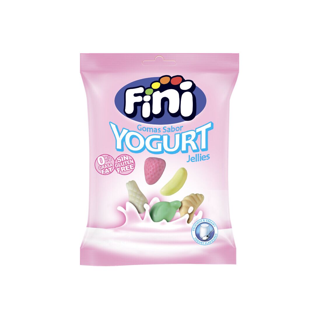 Мармелад жевательный Йогурт и фрукты FINI Yogurt 90г, Испания