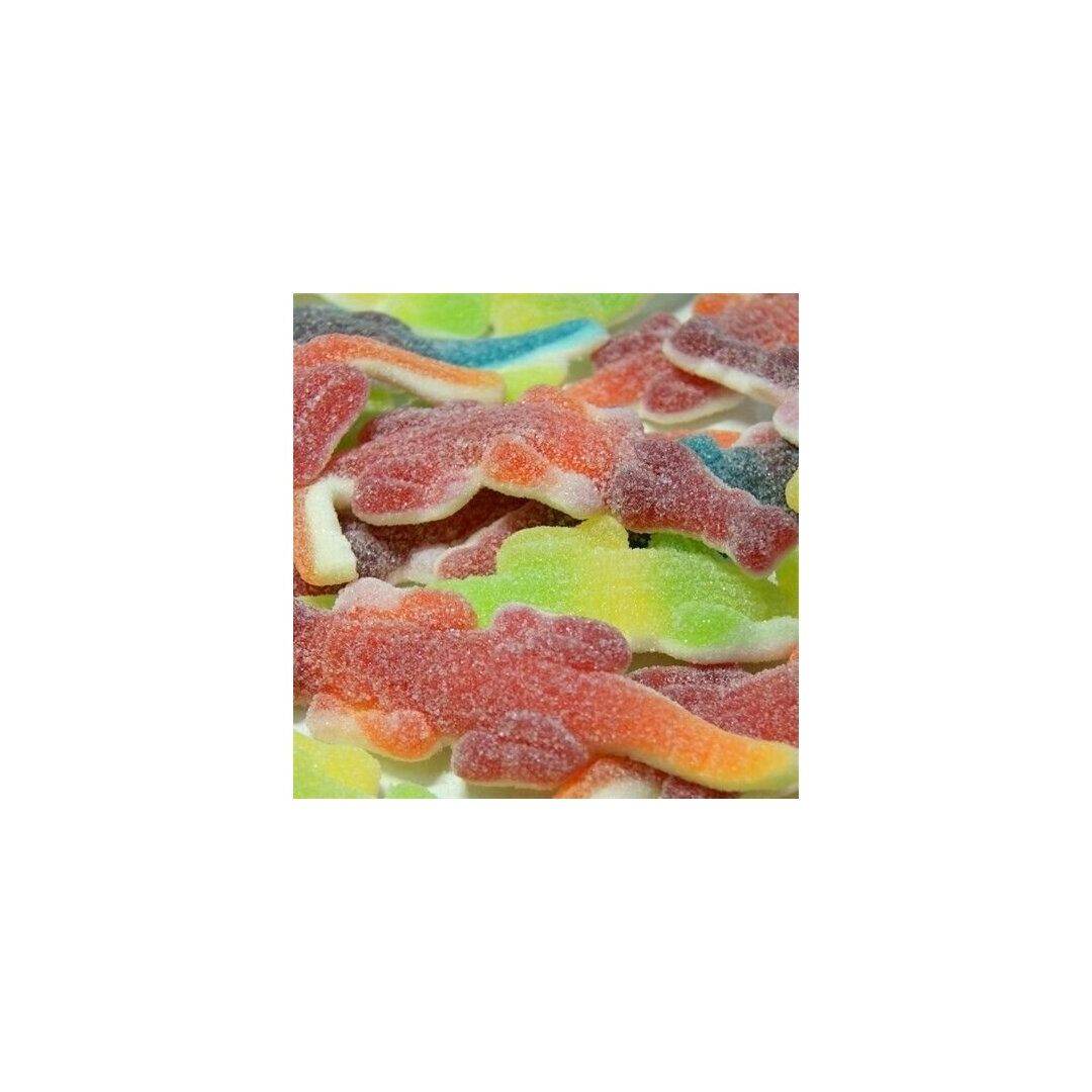 Мармелад жевательный Haribo Grune Krokodile Харибо Зеленые Крокодилы кислые 175 г, Германия, изображение 2