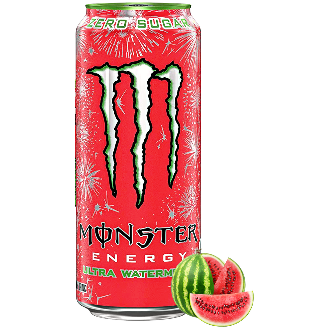 Энергетический напиток Monster Energy Ultra Watermelon Монстер Энерджи Ультра Арбуз 500мл, Польша, изображение 4