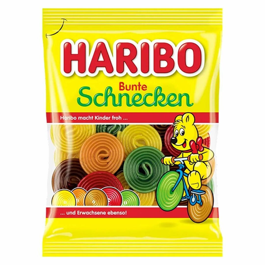 Мармелад Haribo Bunte Schnecken 160гр